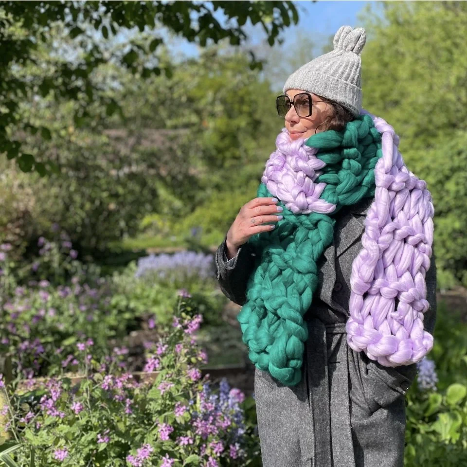 Knitting Kits Arm Knitting Scarf Discover Knitting: Scarf Kit Wild